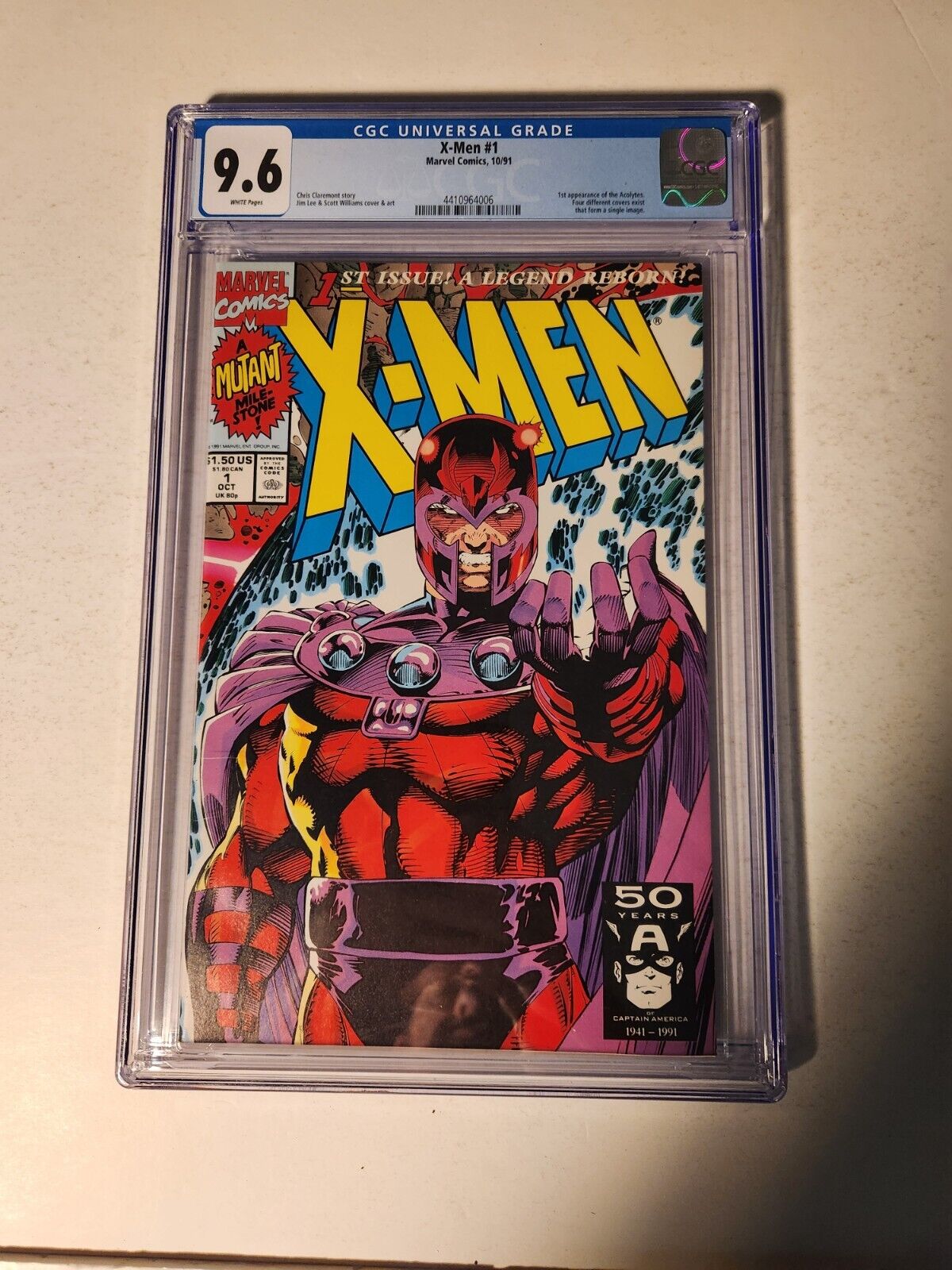 X-Men #1 Cover D Magneto 9.8 CGC Pristine New Case ~Marvel ~Fast Shipping