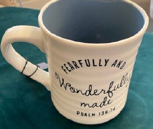 SHEFFIELD HOME  MUG  FEARFULLY AND WONDERFULLY MADE PSALM 138:14