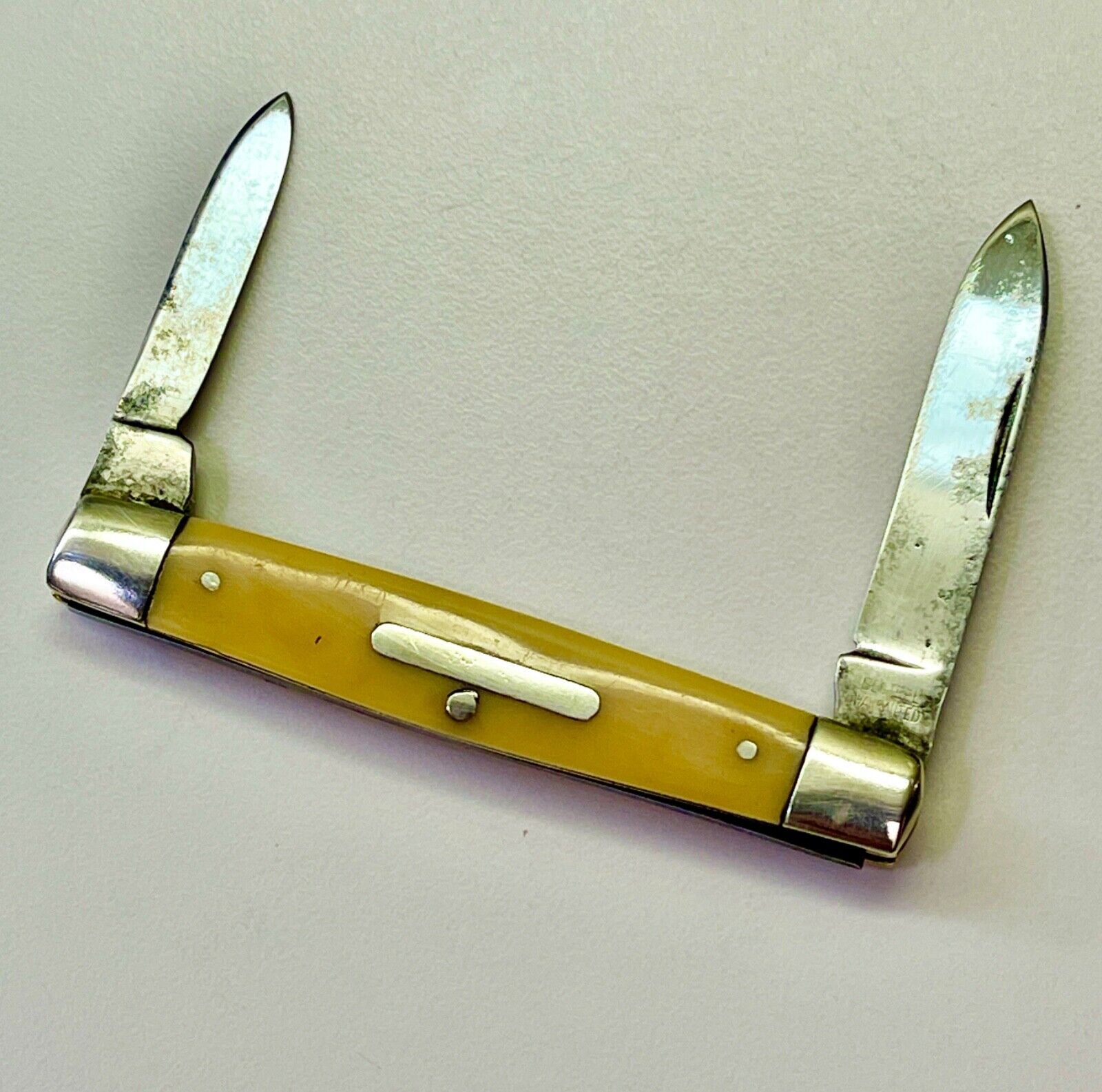 Vintage BESTEEL WARRANTED  -  RARE 2-Blade Pen Knife #31  --  USA Made 1945-1960