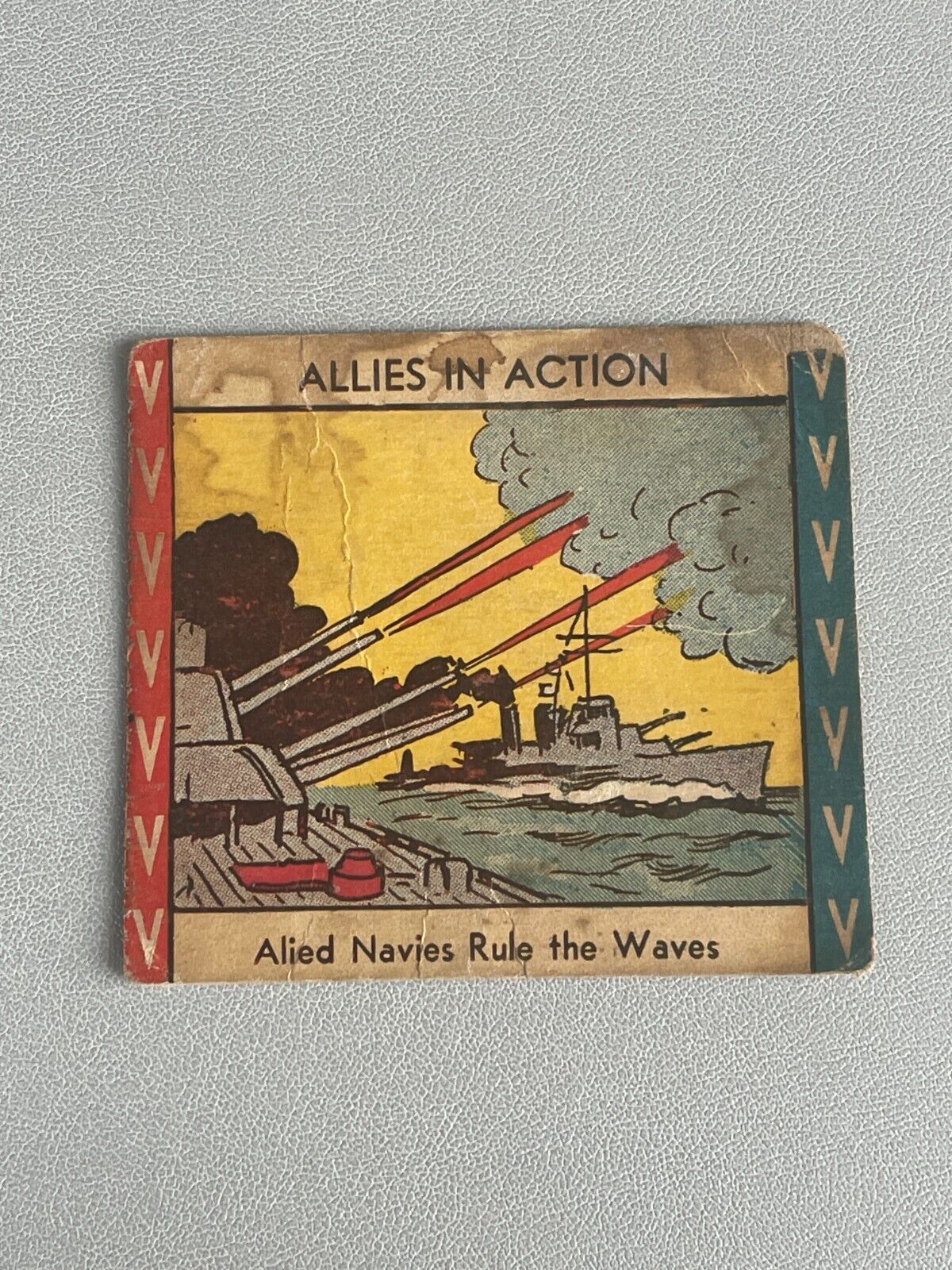 R11 WH Brady Allies In Action #AA-84  Allied Navies Rule the War
