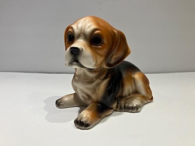 Vintage Royal Crown Hand Painted Beagle Puppy 3870 