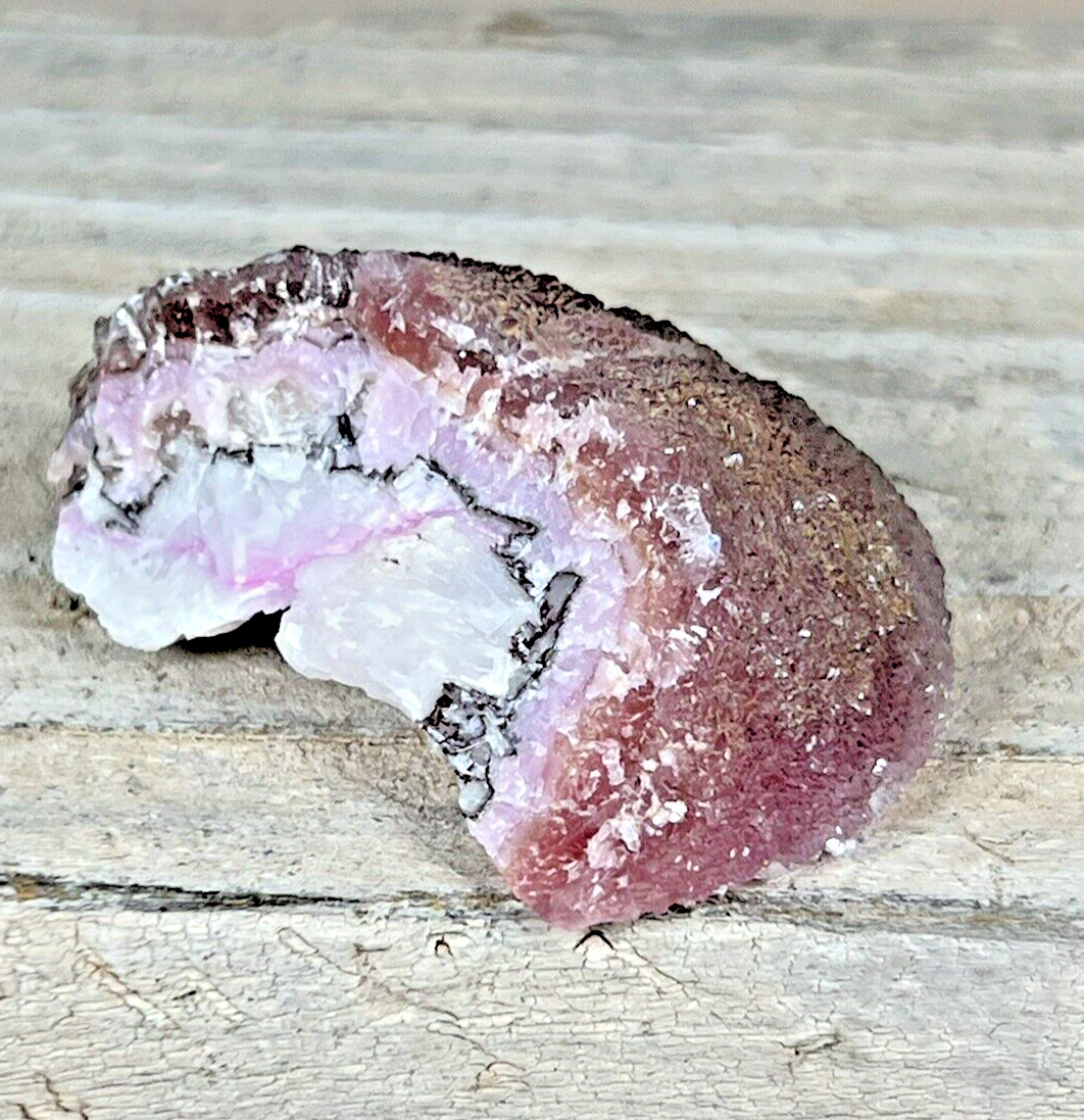 Pink Cobaltoan Calcite Crystal Mineral from Morocco     18 grams