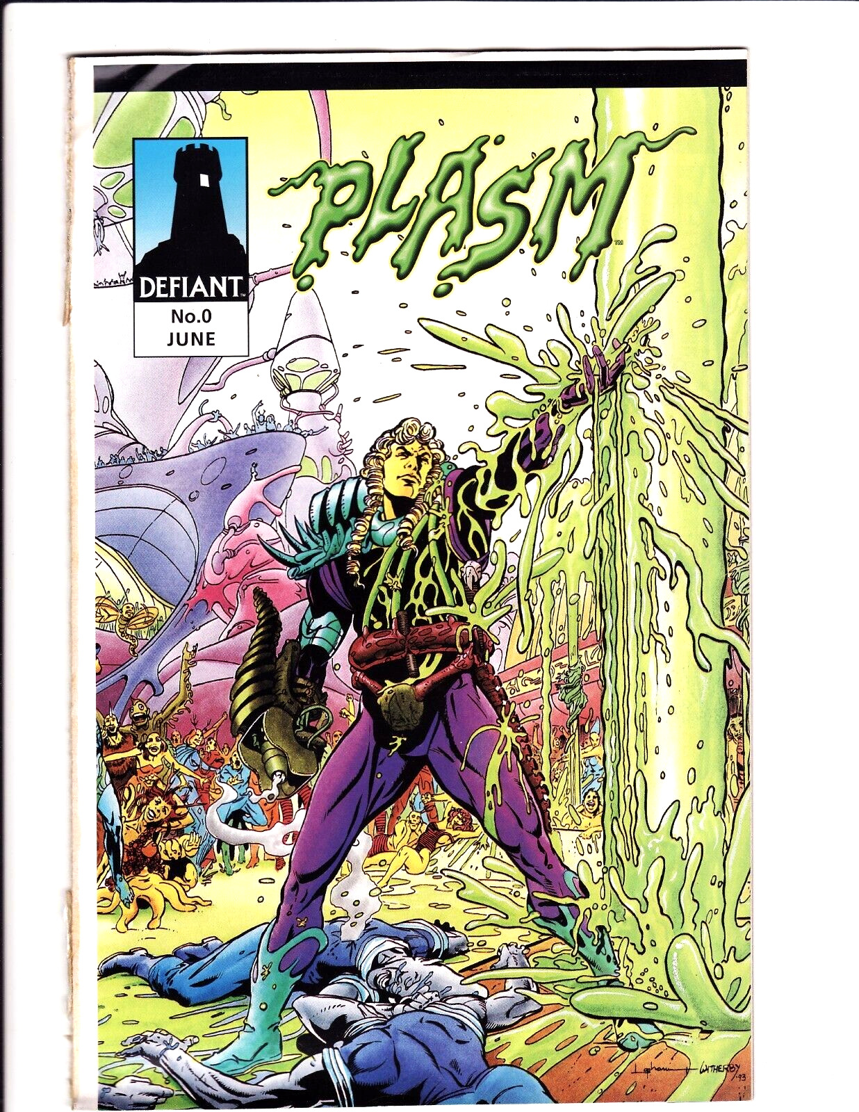 Plasm #0 1993 Jim Shooter Defiant Comics F/VF