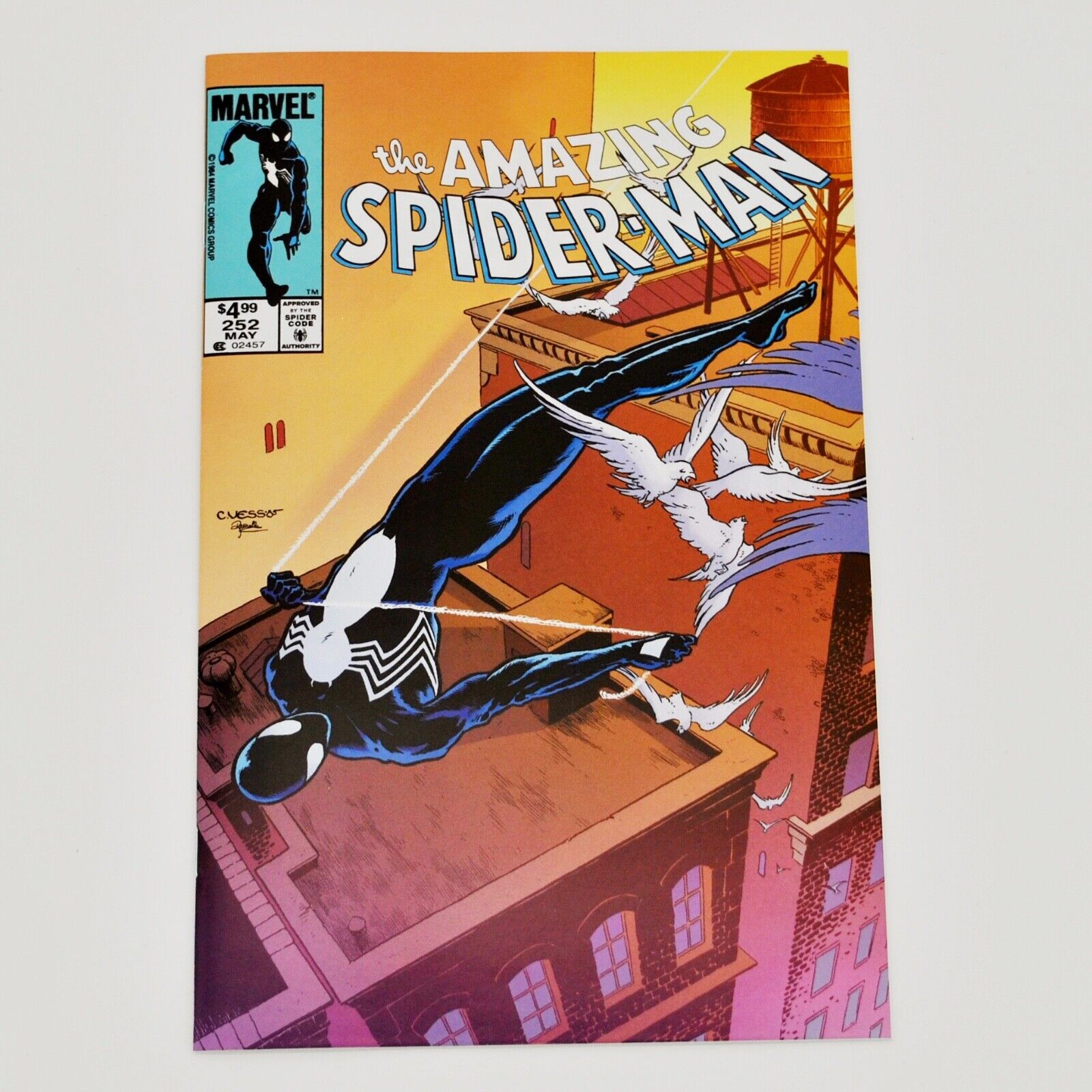 Amazing Spider-Man 252 Facsimile Charles Vess 1:25 Ratio Marvel Comics NM