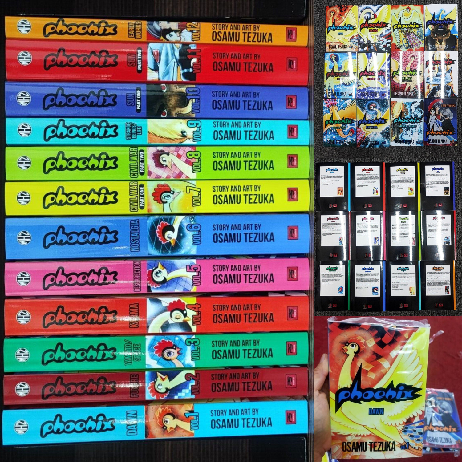 Phoenix Manga NEW Full Set Volume 1-12 (END) By Osamu Tezuka English Version-DHL