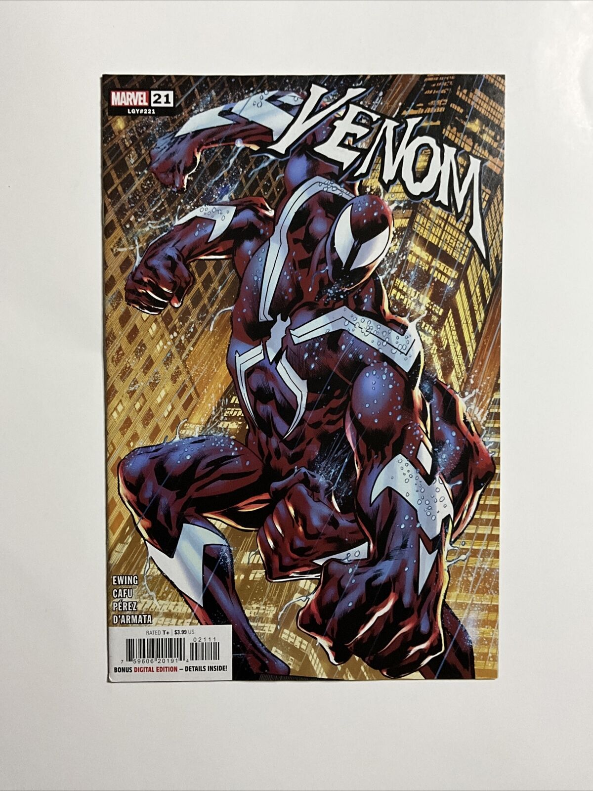 Venom #21 (2023) 9.4 NM Marvel High Grade Comic Book Hitch Cover A Main