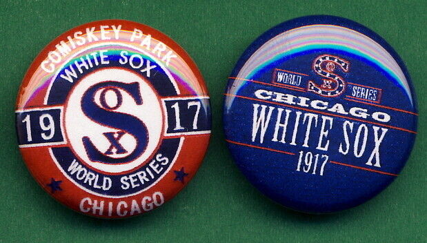 1917 STYLE Chicago WHITE SOX W/S Pennant Stadium (2) 1\