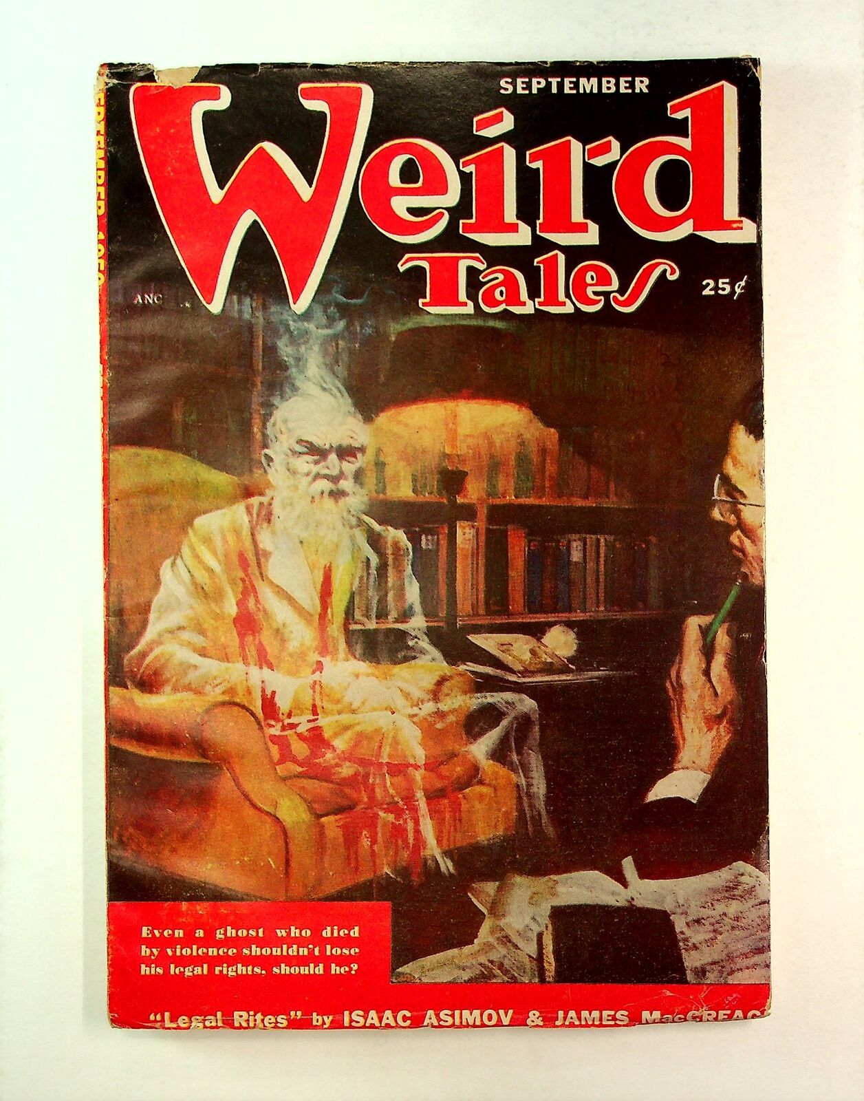 Weird Tales Pulp 1st Series Sep 1950 Vol. 42 #6 FN