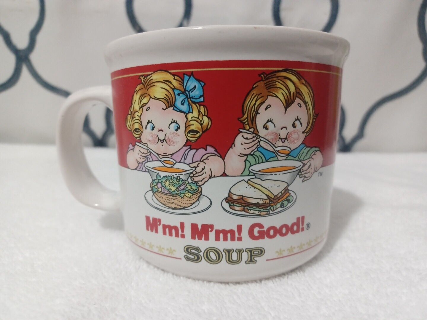 Vintage 1993 Campbell Soup M\'m M\'m Good 14 oz. Mug Cup Westwood