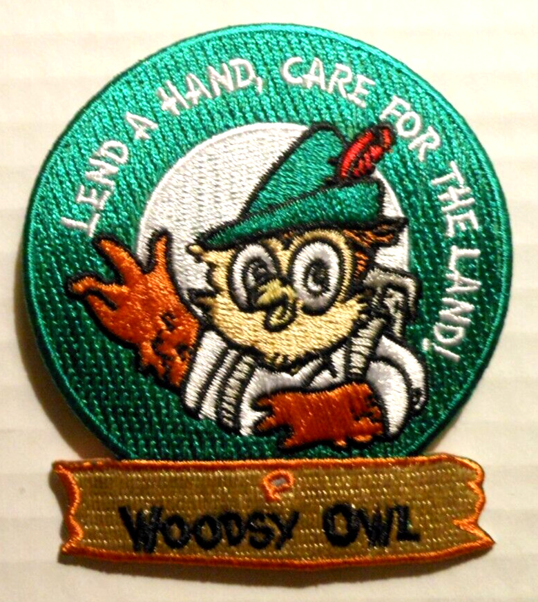 NEW WOODSY OWL PATCH \