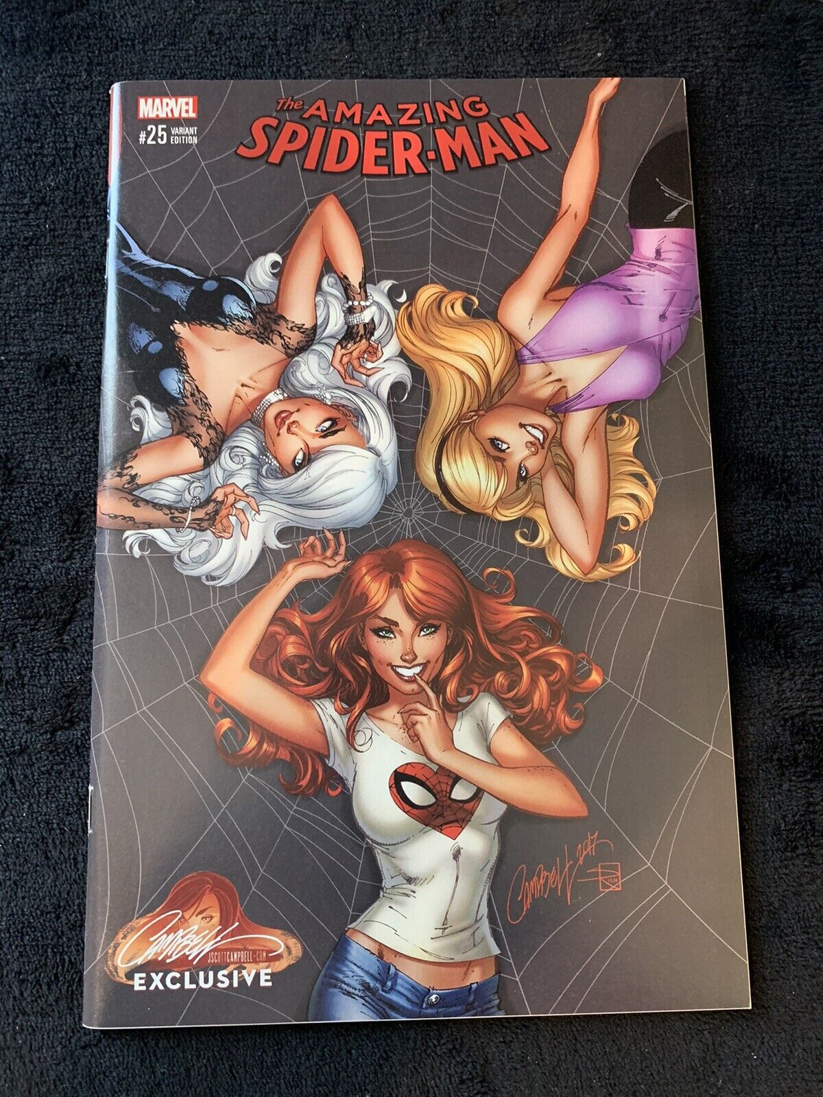 Amazing Spider-Man #25 J Scott Campbell Variant B Loose Cover SEE ALL PICTURES
