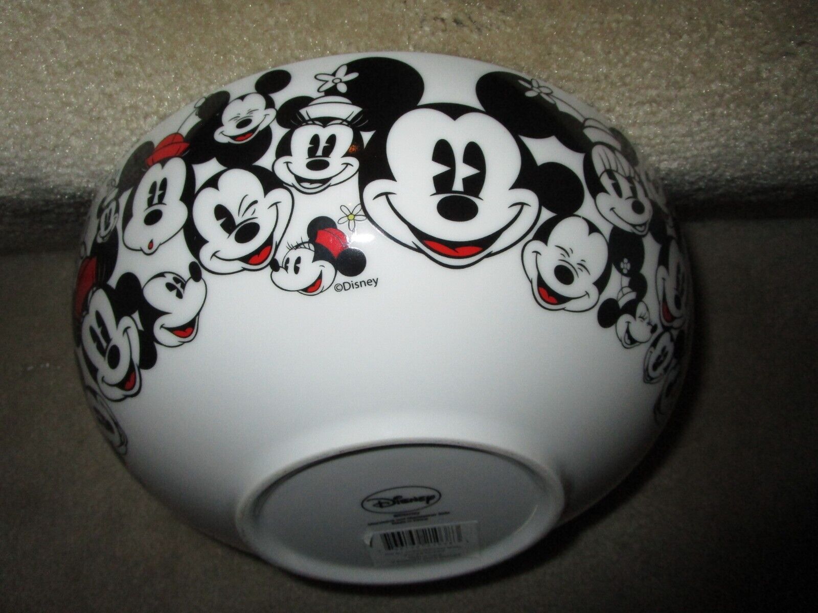 Authentic Disney Mickey Mouse/Minnie All Over 9.5\