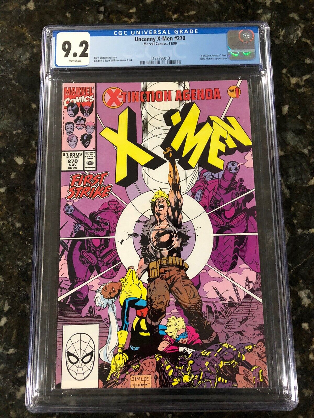 The Uncanny X-Men 270 CGC 9.2 1990 X-Tinction Agenda - BUY 1, GET $15 OFF 2 More