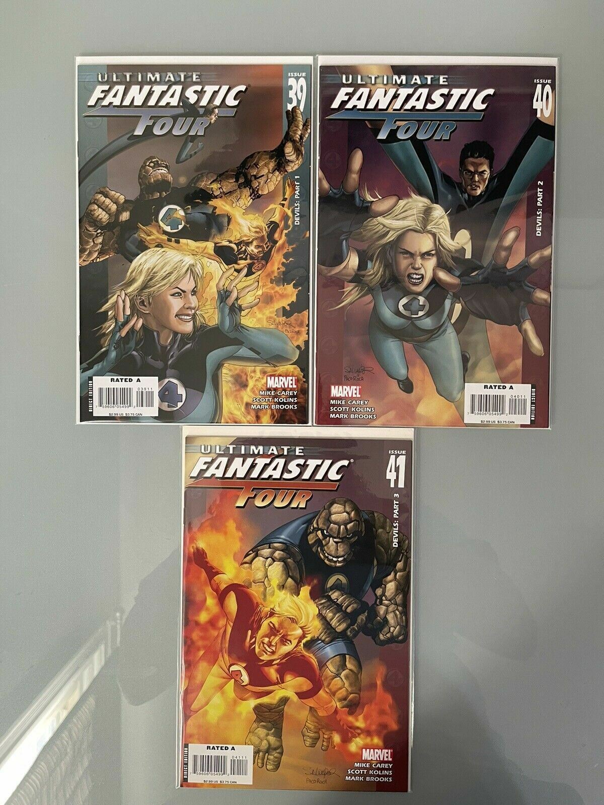 Ultimate Fantastic Four - #\'s 39-41 -  \