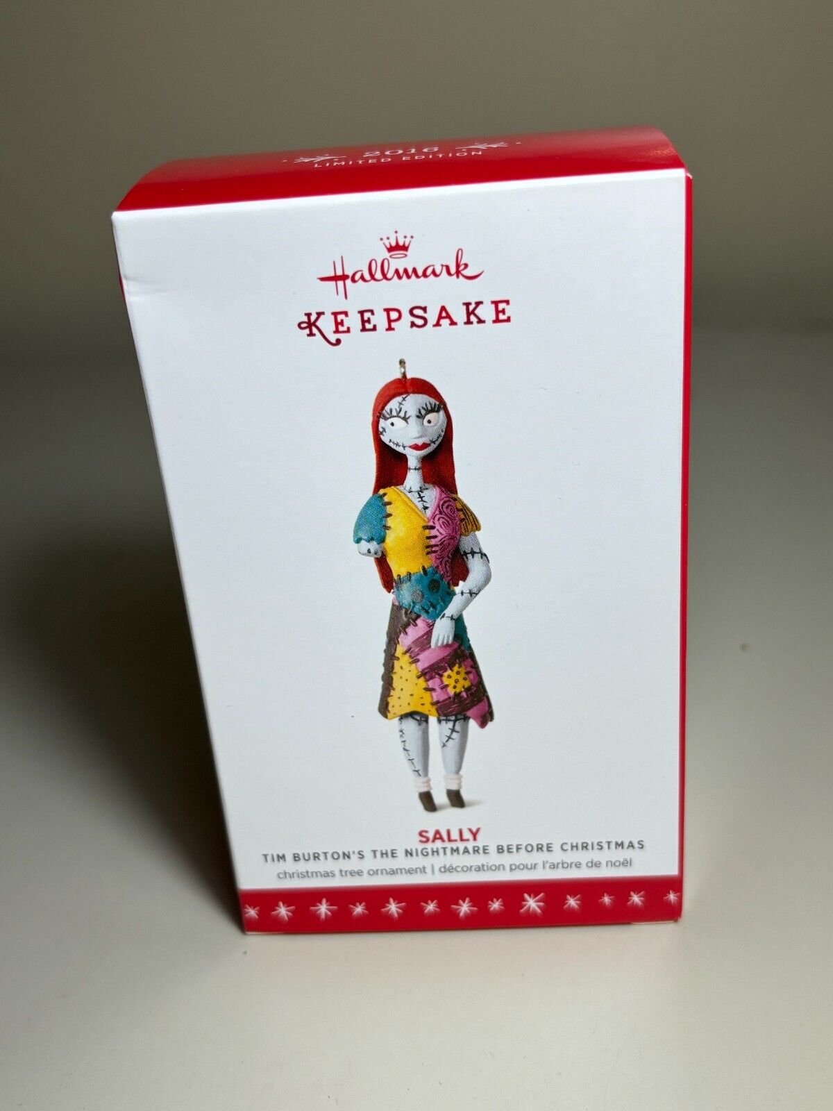 Hallmark Keepsake Sally Nightmare Before Christmas 2016 Limited Edition Ornament