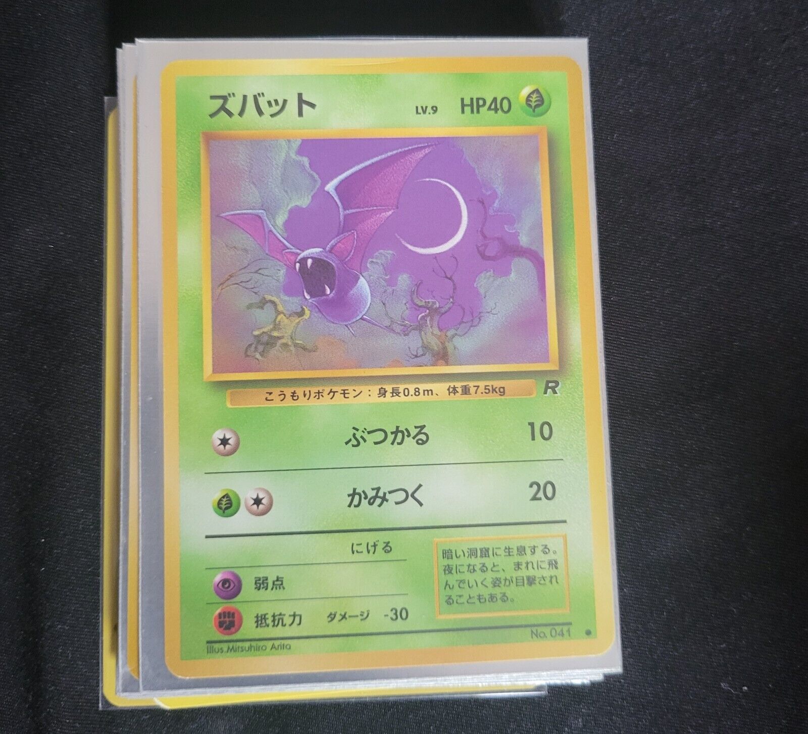 Zubat No. 041 Pokemon TCG Card