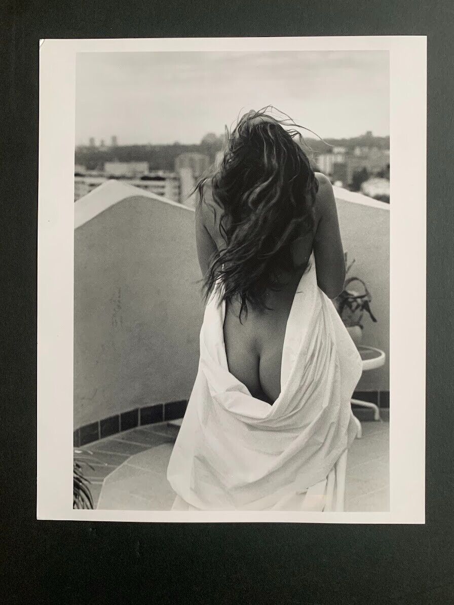 CINDY CRAWFORD - Rare  Original VINTAGE Press Photo by HERB RITTS 1990