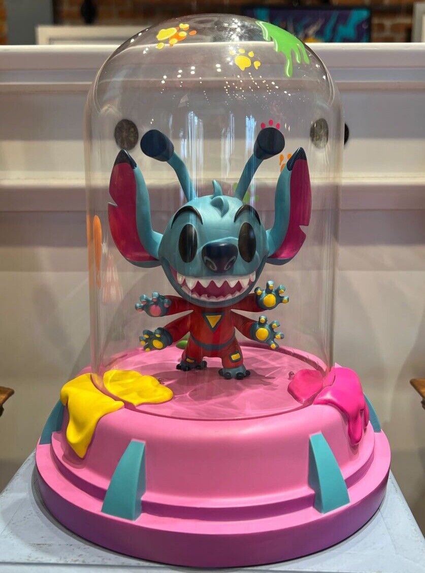 2024 Disney Parks Space Stitch Madly Mischievous Light-Up Figure Lewis Whitman.