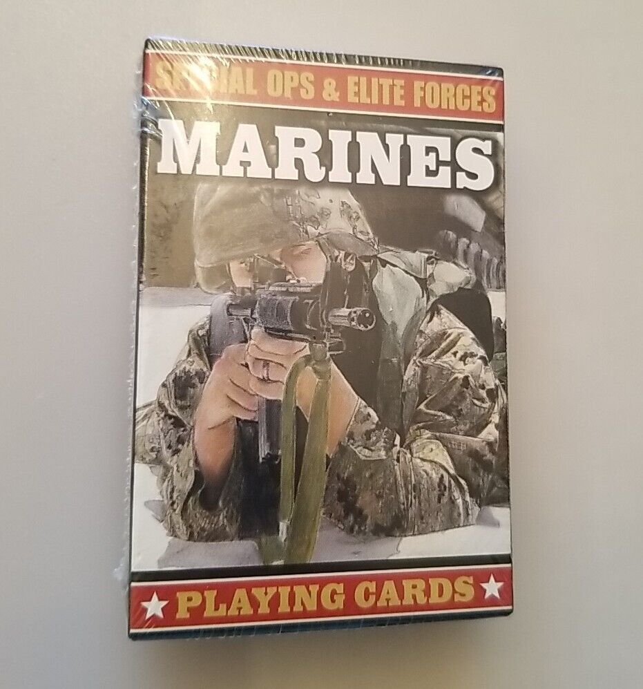 Marines Special Ops & Elite Forces Playing Cards | NEW