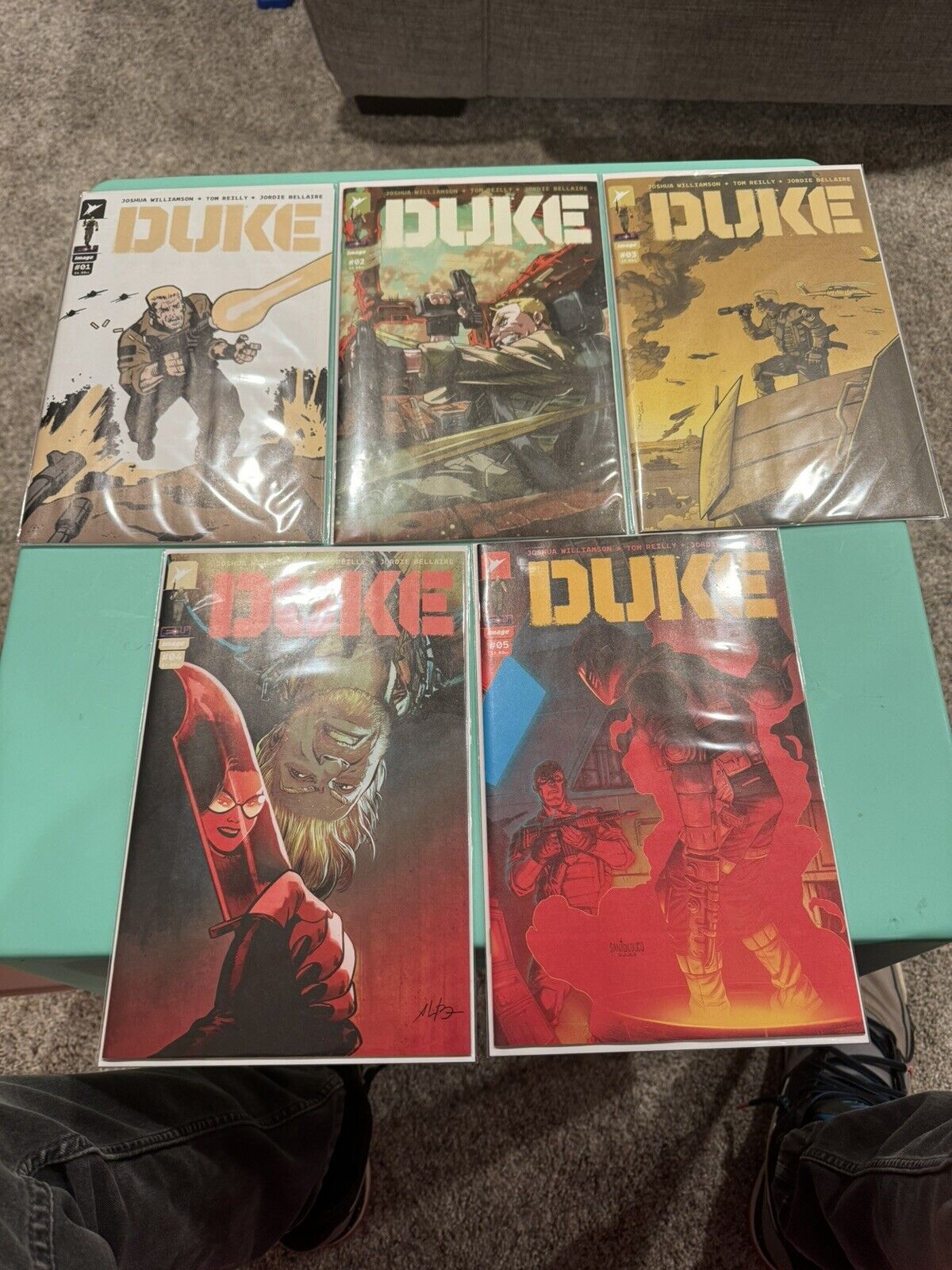 Duke #1-5 Image Comics All First Print Variants 2024