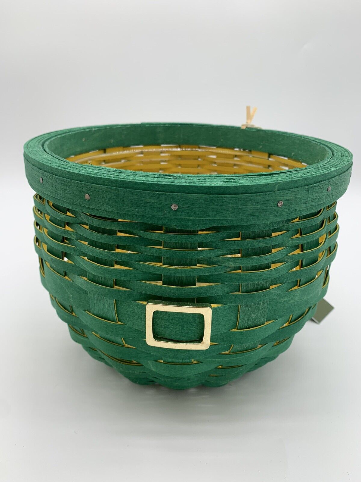 NEW Longaberger 2024 St. Patrick's Day Pot of Gold Basket Set