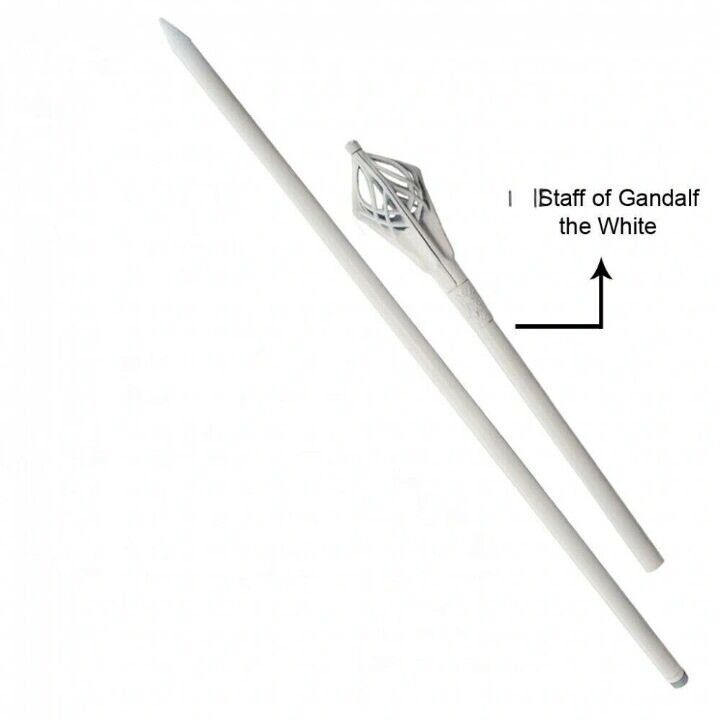 Glamdring White Staff of Gandalf the White best for movies replica