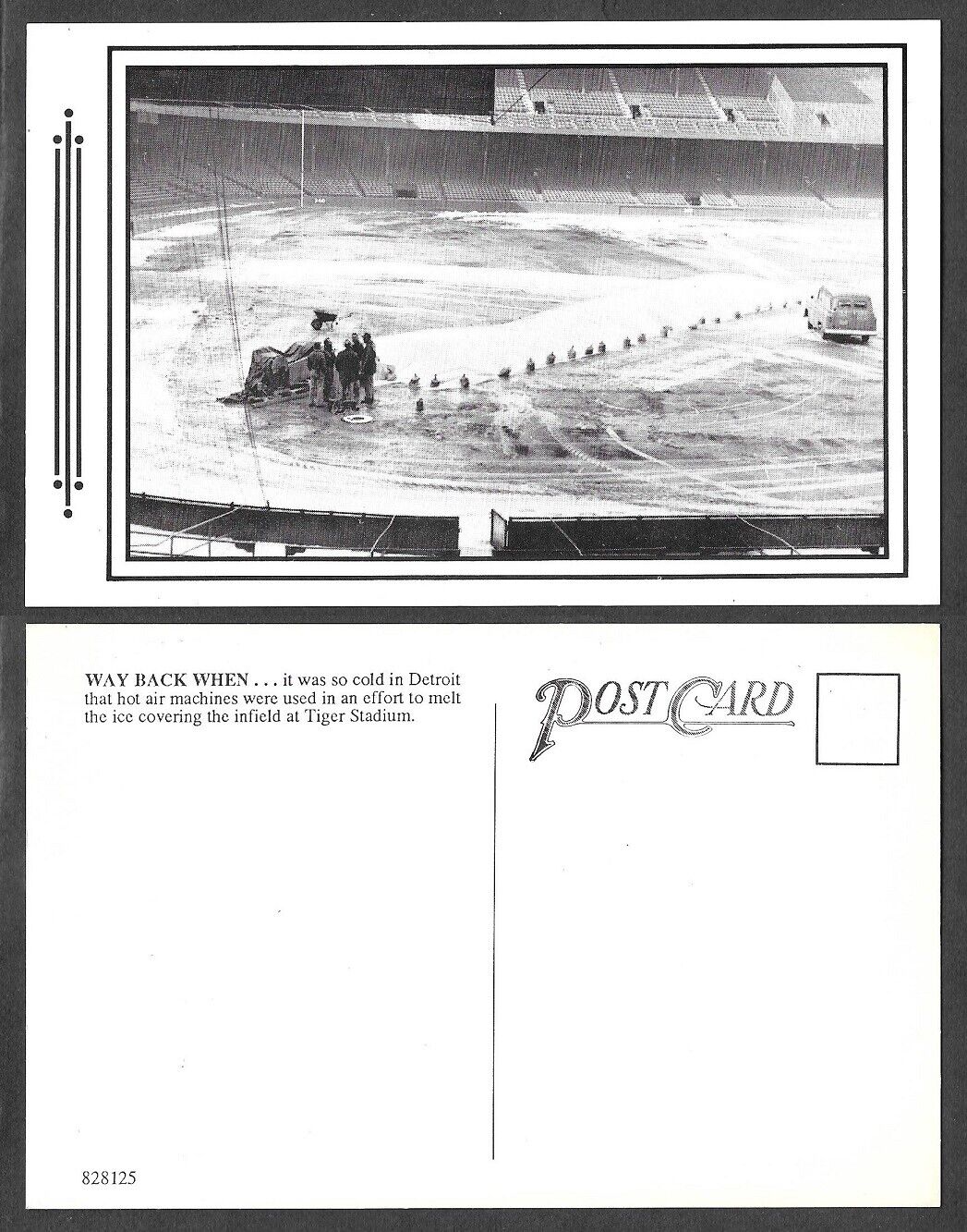 Baseball Postcard - Way Back When - Tiger Stadium, Detroit