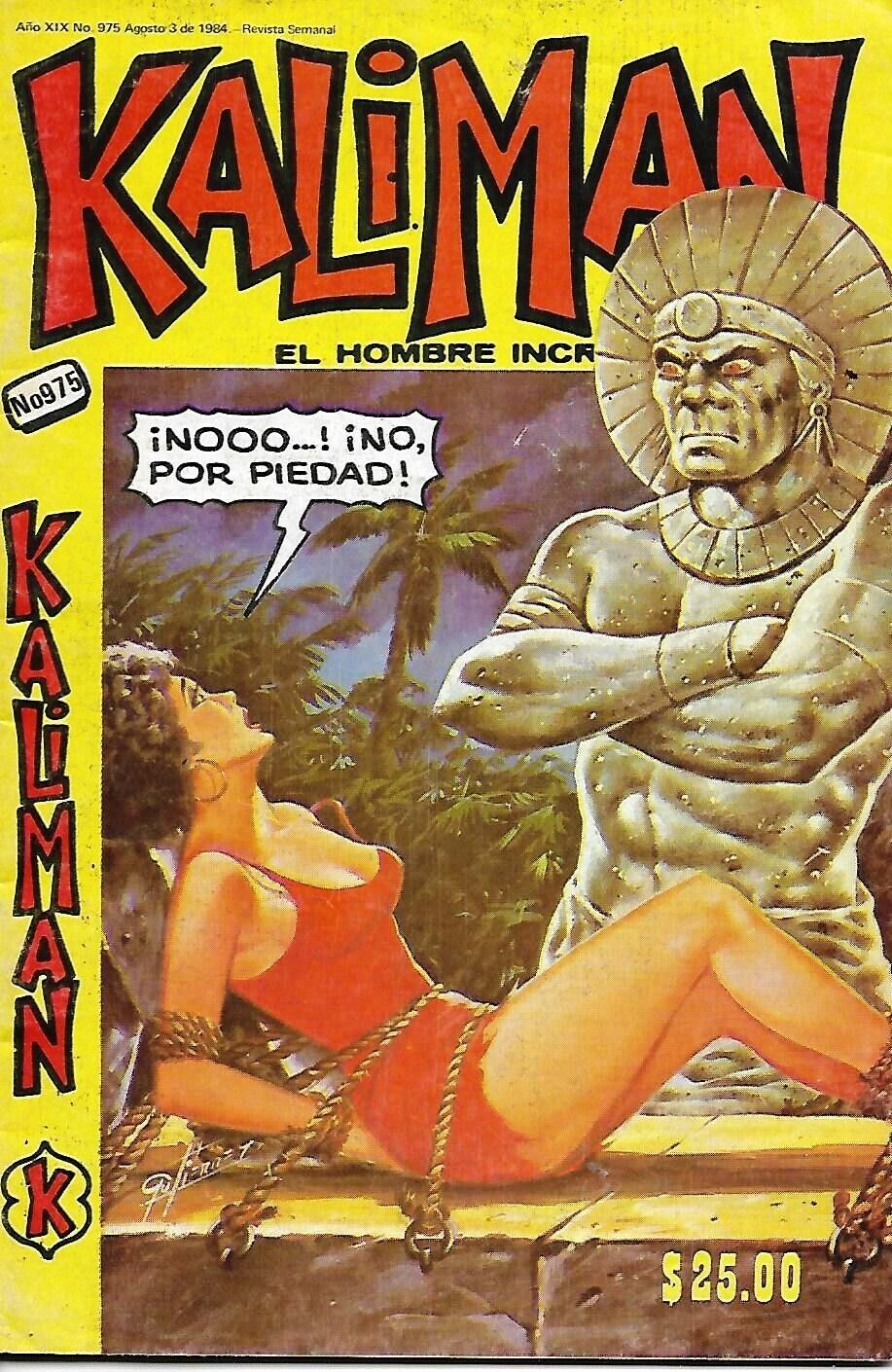 Kaliman El Hombre Increible #975 - Agosto 3, 1984 - Mexico