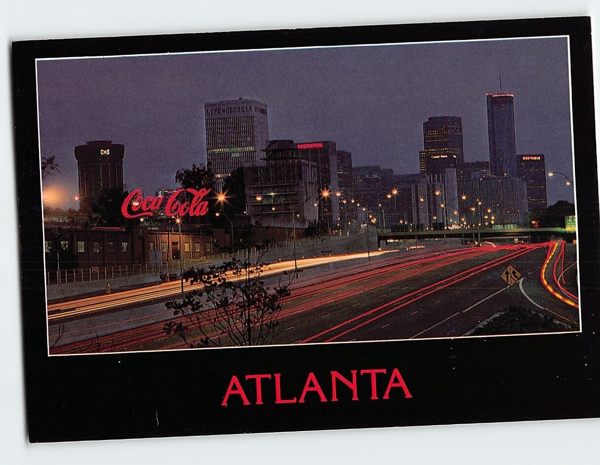 Postcard A Magnificent View Of Dynamic Atlanta Georgia USA