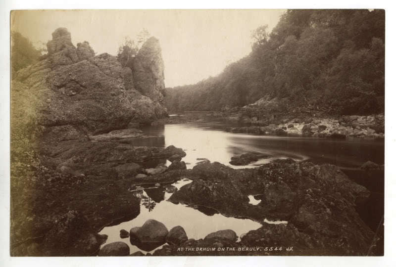 Albumen Print Drhuim on the Beauly Scotland 1870s James Valentine Photograph