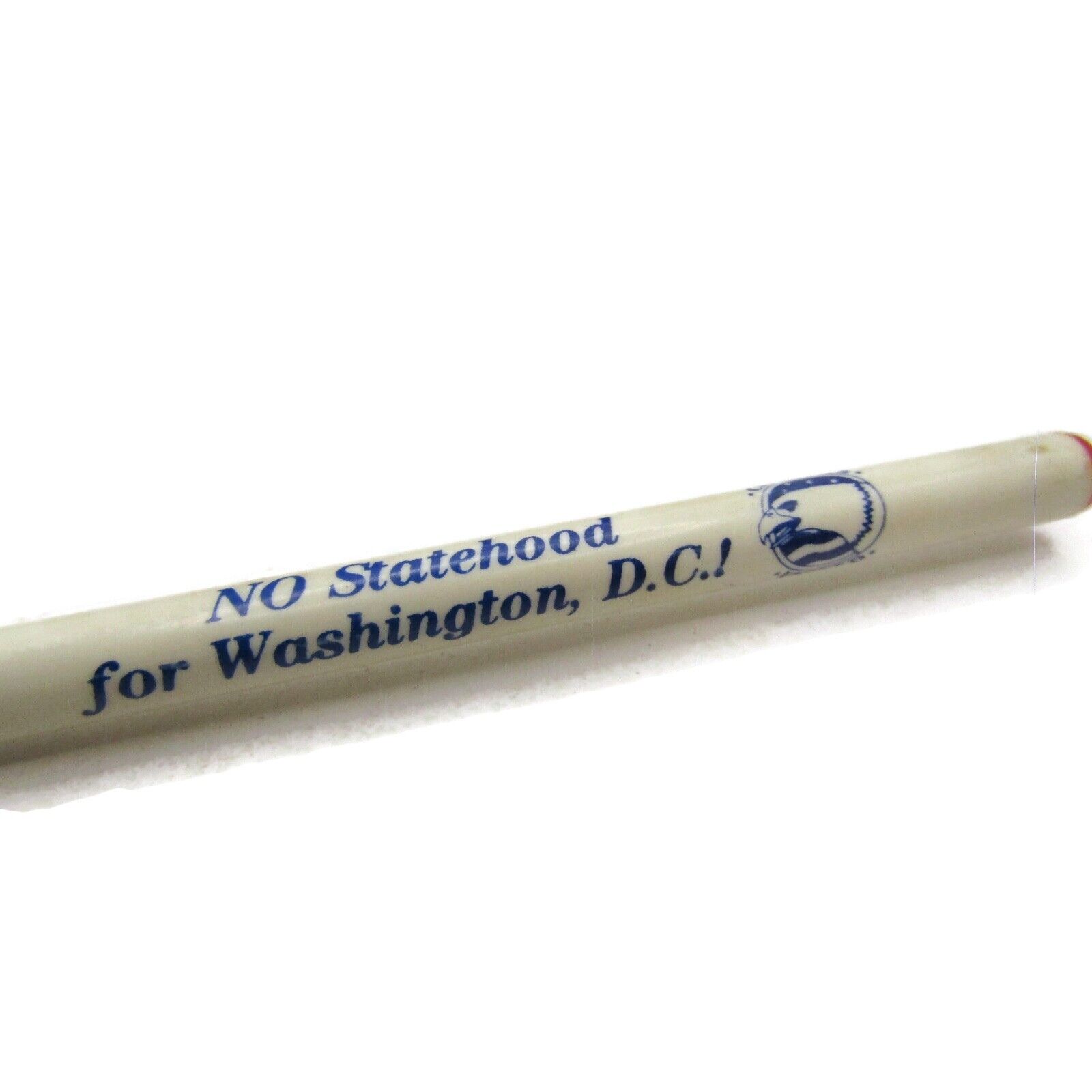 No Statehood For Washington, D.C. Advertising Pen Vintage