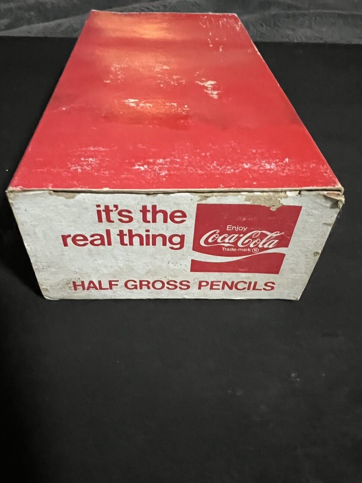 Vintage COCA COLA Pencil Cardboard Box (Box Only)