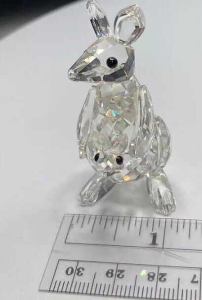 Swarovski Crystal - Kangaroo With Baby - 181756 - Retired