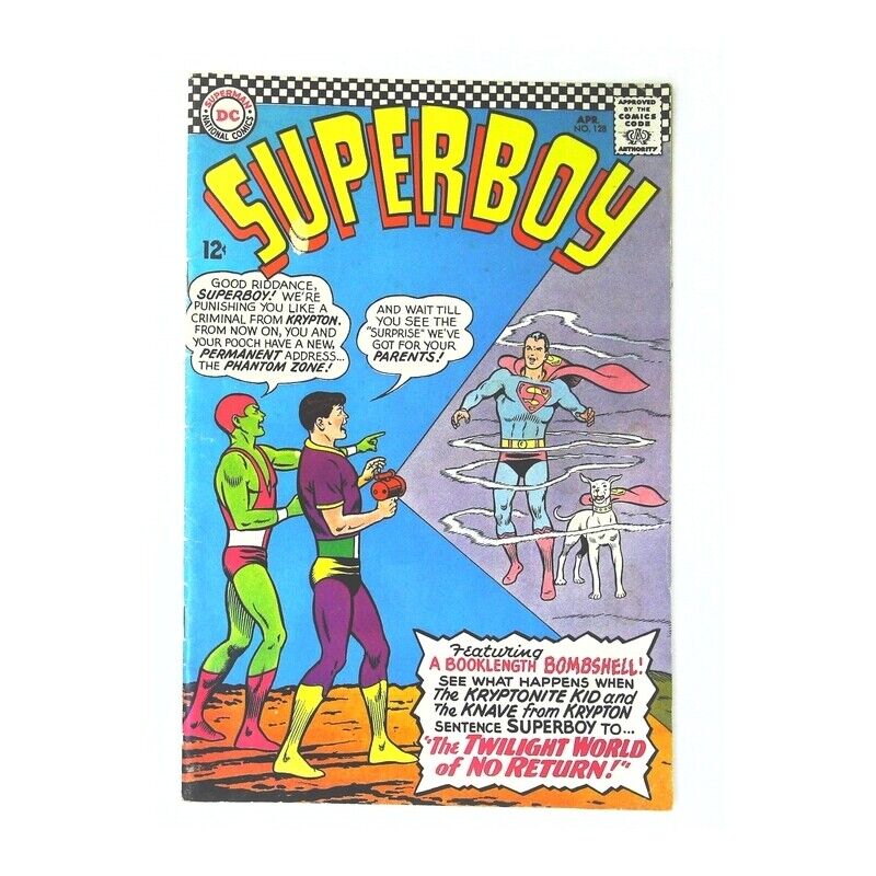 Superboy (1949 series) #128 in Fine minus condition. DC comics [i}