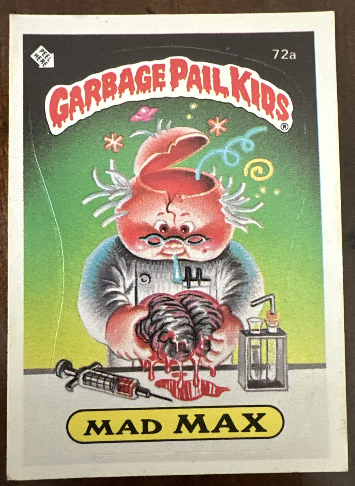 1985 Topps Garbage Pail Kids Original 2nd Series Card #