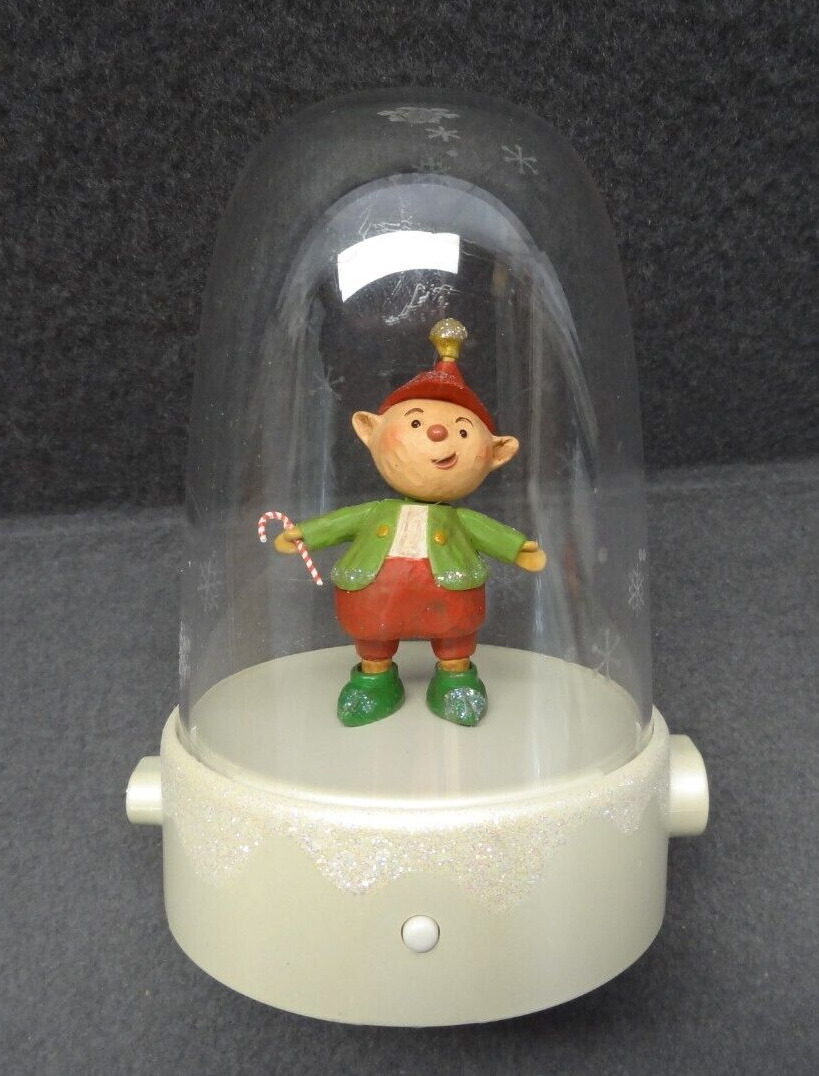 Hallmark 2012 Happy Tappers Candy Cane Tap Dancing Elf Christmas Holiday MAZ3108