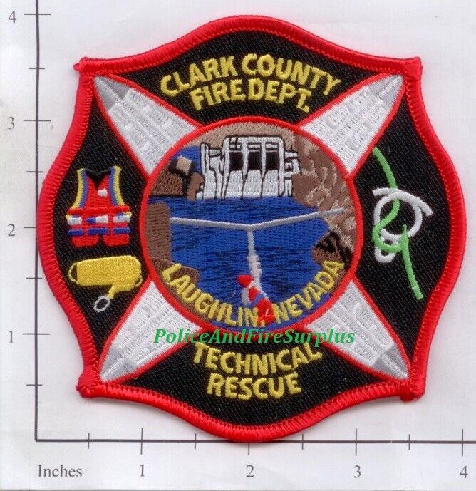 Nevada - Clark County Technical Rescue Laughlin NV Fire Dept Patch