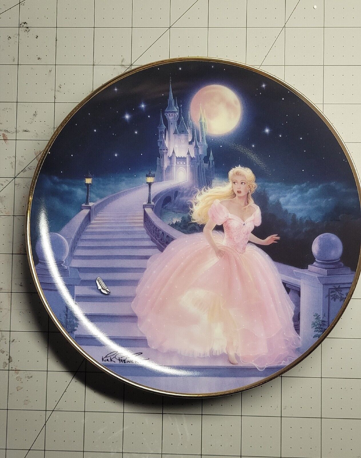 Franklin Mint Cinderella THE MAGIC OF CINDERELLA Ltd Ed Plate