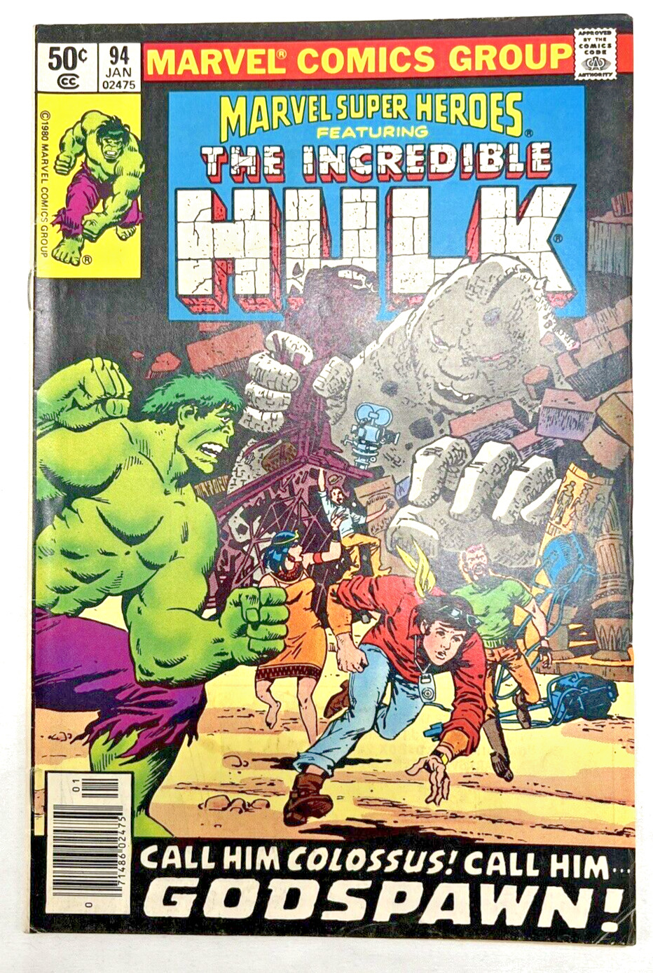 Marvel Super Heroes #94 1981 HULK