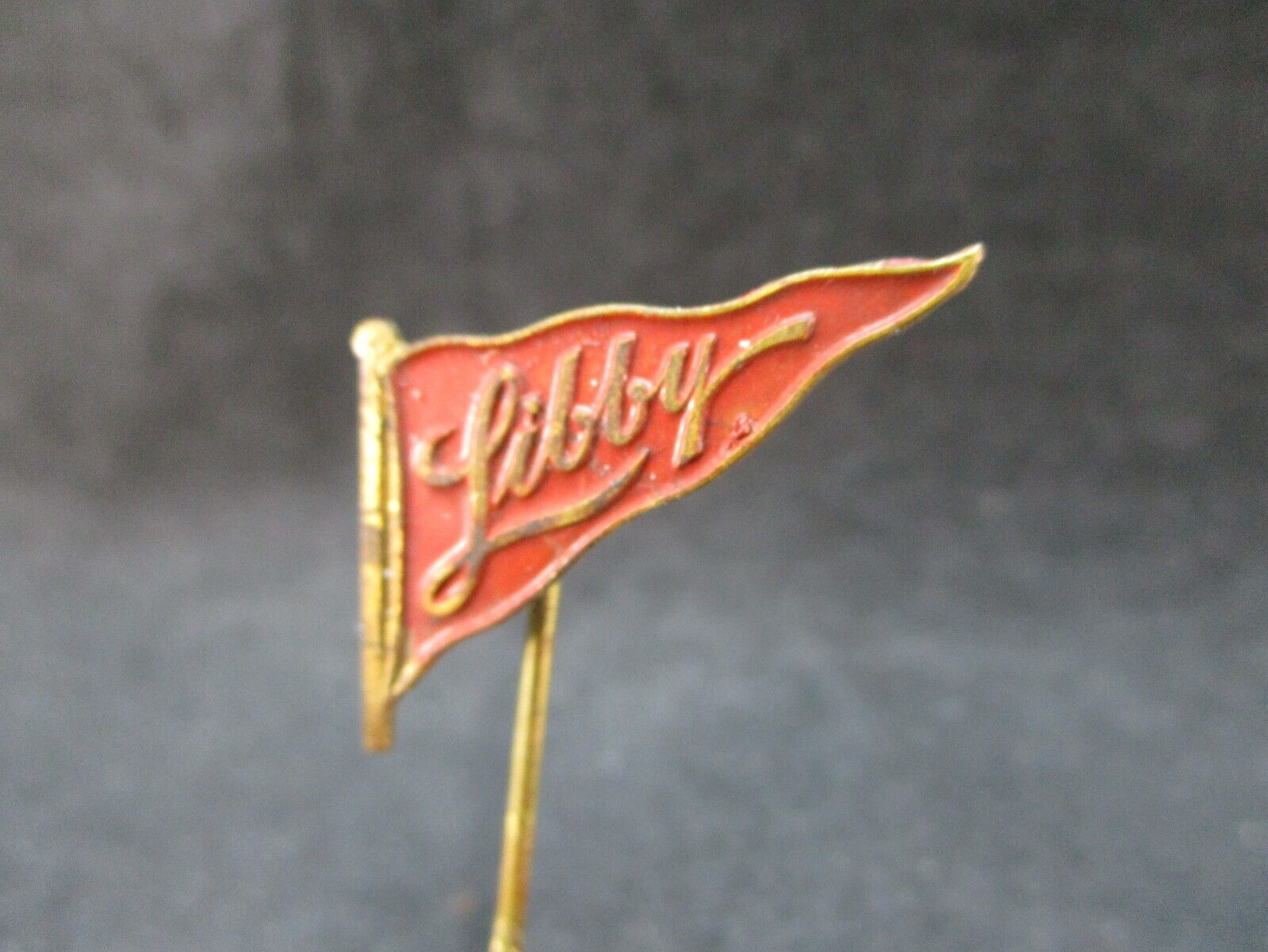 VINTAGE EARLY 1900's LIBBY FOOD PRODUCTS ADVERTISING STICKPIN