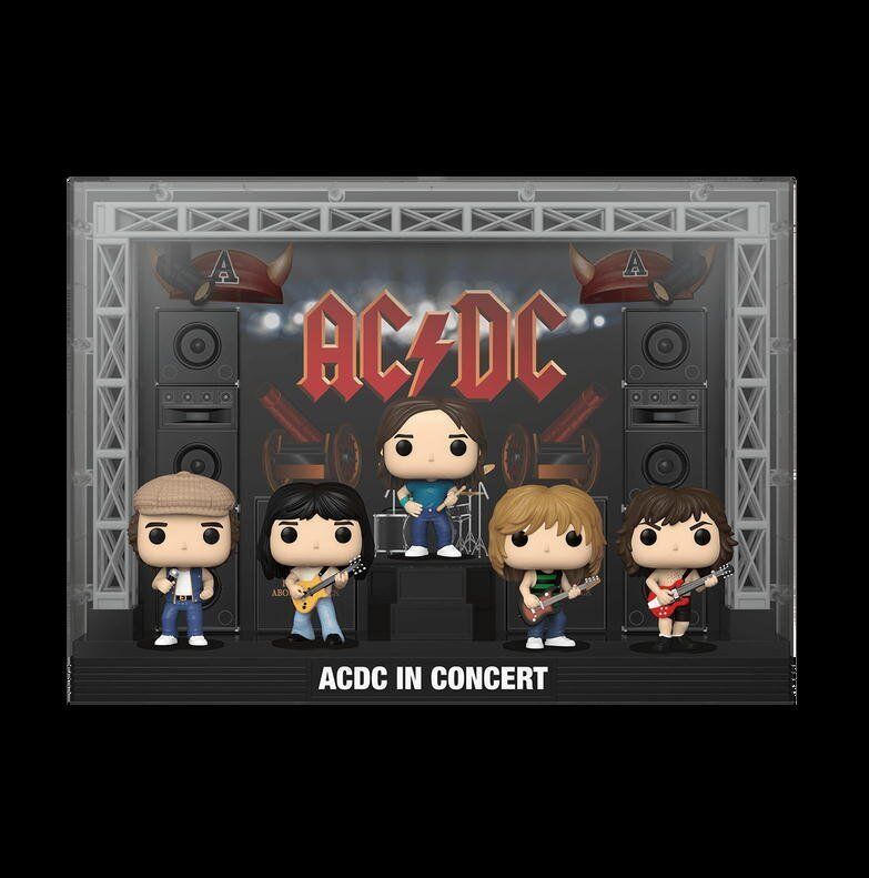 AC DC Figure POP  DELUXE MOMENT AC DC IN CONCERT FUNKO ACDC  TOY acdc Doll Po