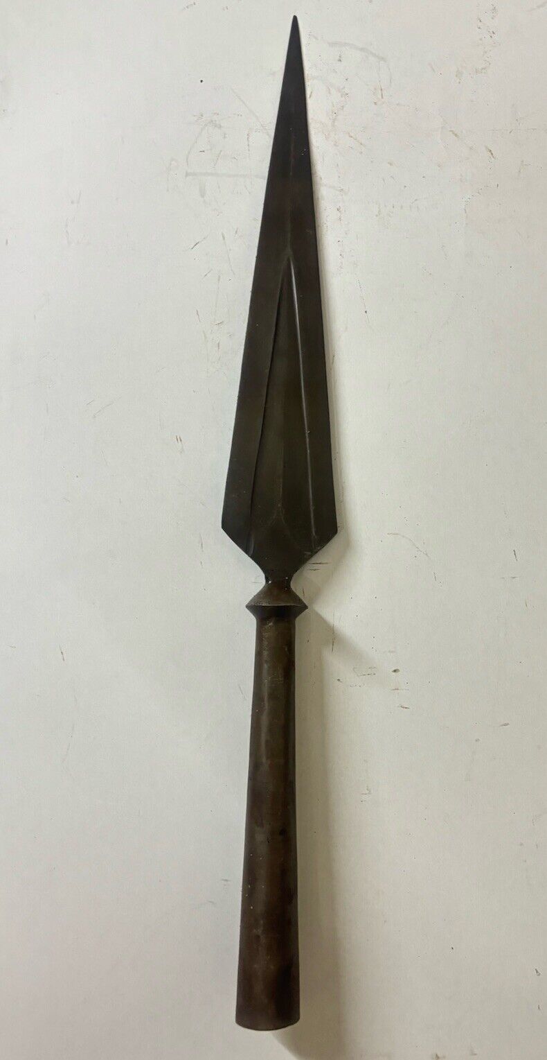 Antique 1911 Spear Khanjar Dagger Vintage Rare Old Collectible