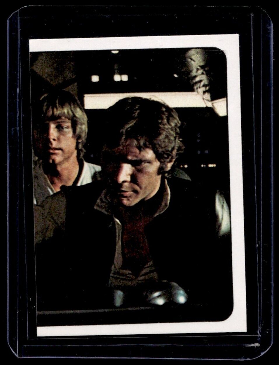 1977 Star Wars Panini Mini Sticker IN THE COCKPIT OF THE FALCON #98