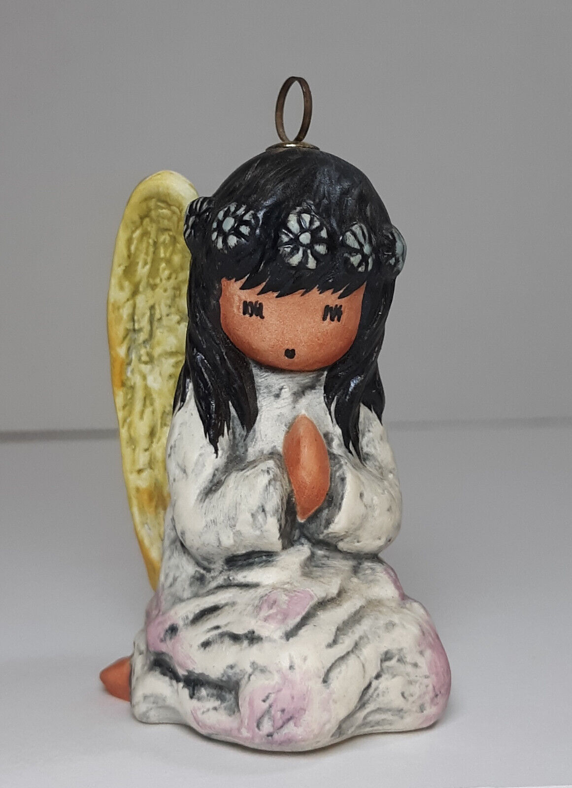 Goebel DeGrazia Little Prayer Angel Ornament 1992 Tenth Edition #536 Vintage