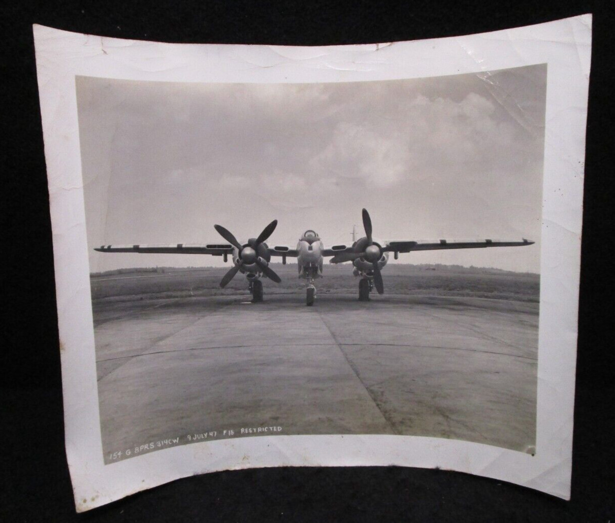 * 1947 Vintage Period Photo Northrup F-15 Reporter Reconnaissance Version USAF
