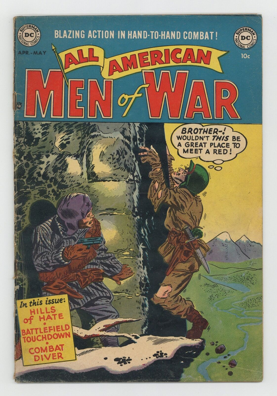 All American Men of War #4 GD/VG 3.0 1953