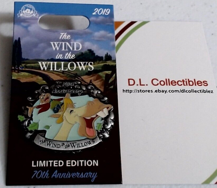Disney Mr. Toad The Wind in the Willows 70th Anniversary LE Pin