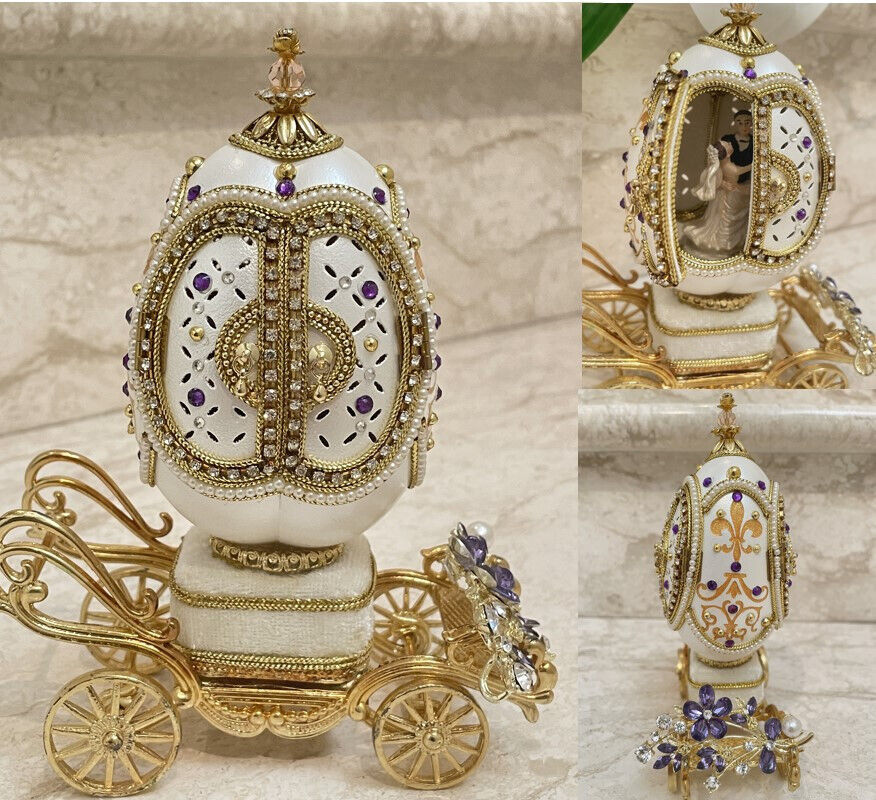 Faberge egg style Antique Imperial  Fabergé Faberge present