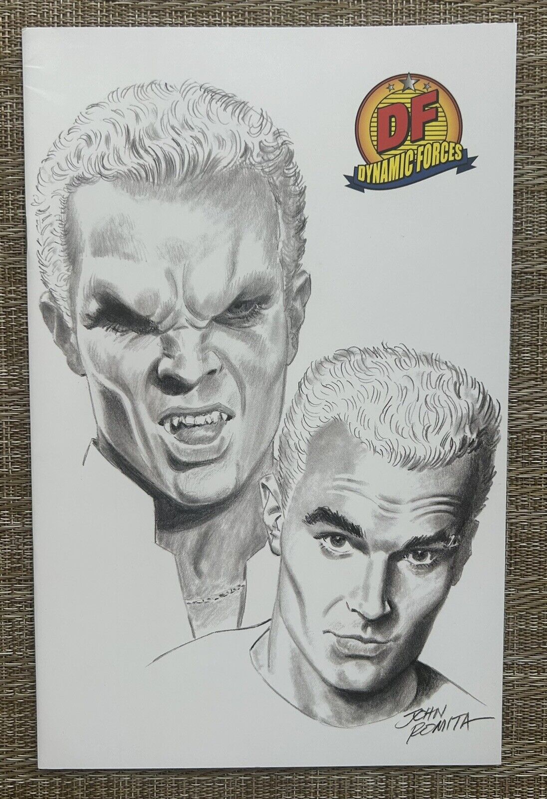 SPIKE After The Fall # 4, DF Dynamic Forces Variant w/ Cert, Dark Horse 2008