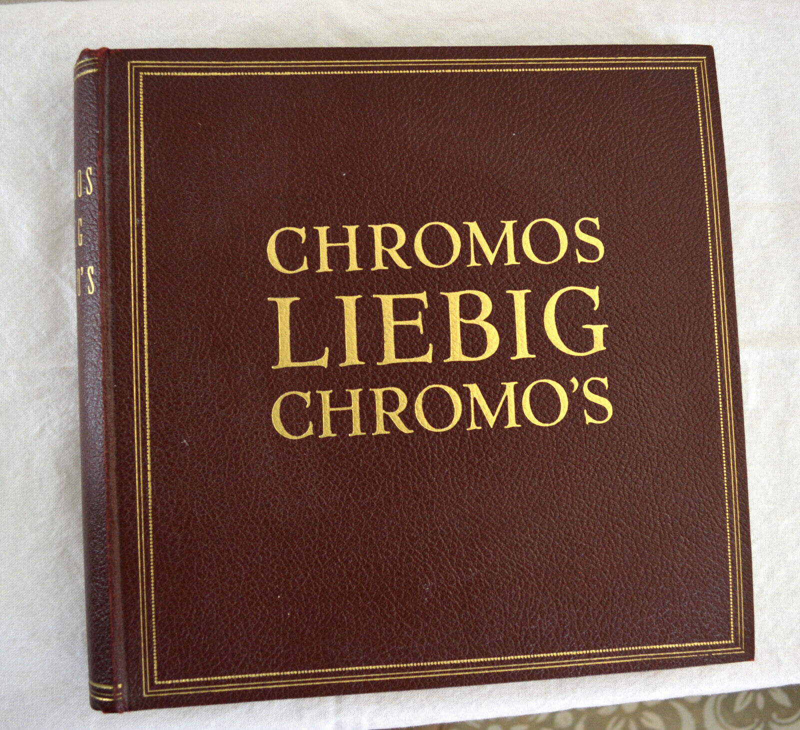 CHROMOS LIEBIG LITHOGRAPH ADVERTISING CARDS 50 BOUND COLLECTIONS 300 CARDS 19TH